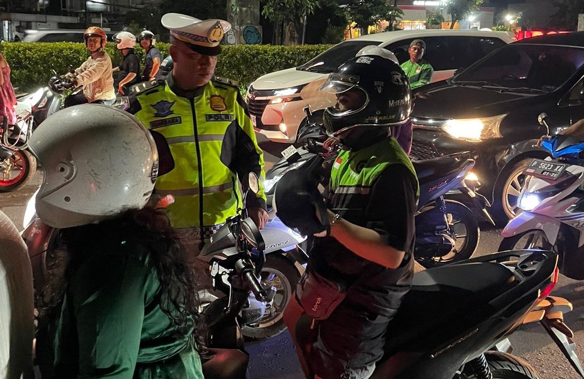Polresta Denpasar Tindak 25 Pelanggar Lalu Lintas